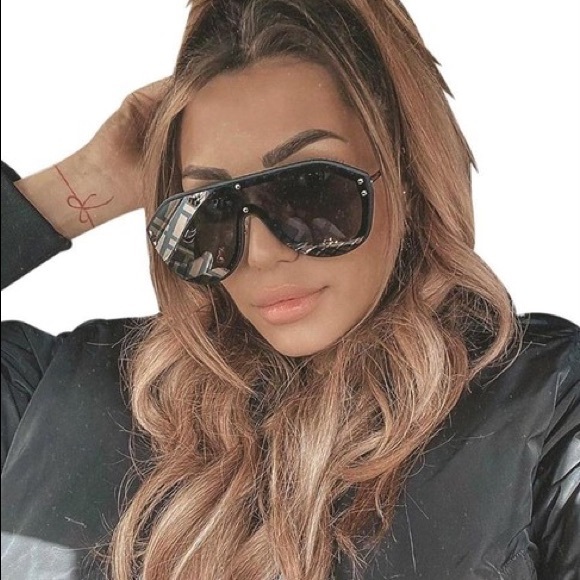 Fendi Accessories - NEW FENDI FF M0039/G/S 807 BLACK SHIELD SUNGLASSES